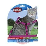 Arnesi e Guinzaglio per Gatti Trixie set Gatos, Nylon