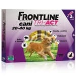 Frontline Tri-Act Soluzione Spot-On per Cani 20-40 kg - 3 Pipette da 4 Ml