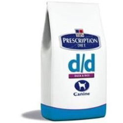 Cibo secco per Cani Hill's Canine d/d Anatra e Riso 12 KG