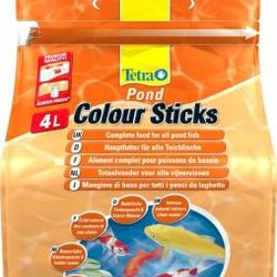 Cibo per Pesci Tetra Pond Color Sticks ,- 4 Litros