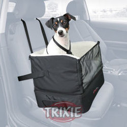 Coperte e protezione per Cani Trixie Asiento coche, nylon, 45x38x37 cm, Negro