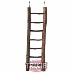 Giocattoli per Uccelli Trixie Escalera Tronquitos Natural, 7 Peldaños, 30 Cm