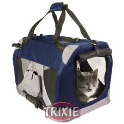 Trasportini per Cani Trixie CASETA DESMONTABLE S 35*35*50 AZUL/GRIS