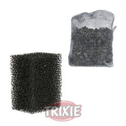 Materiale filtrante per Pesci Trixie 2 Filtro Esponja & 1 Filtro Carbón Activo M 200