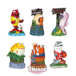 Adorni per Pesci Trixie 12 Criaturas Marinas, 7 Cm