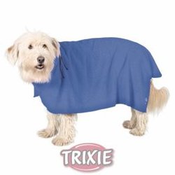 Asciugamani e accappatoi per Cani Trixie Accappatoio per Cani, Microfibra, Blu