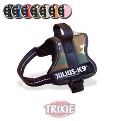 Pettorine per Cani Trixie Arnés Julius K9, Negro