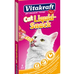 Semiumidi per Gatti Vitakraft Cat Liquid Snack Pollo+Taurina