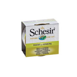 Cibo umido per Gatti Schesir Tonno con Ginseng in Brodo