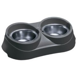 Ciotole cibo e dispenser acqua per Cani Ferplast Ciotola Duo Feed