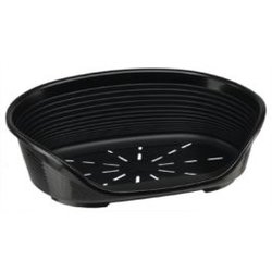 Cucce per Cani Ferplast Lettino in Plastica Siesta Deluxe Nero