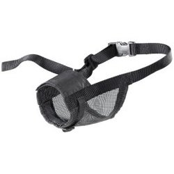Museruole per Cani Ferplast Muzzle Net Black Muzzle L