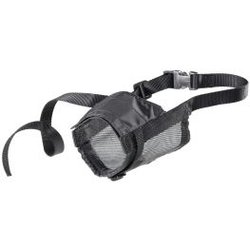 Museruole per Cani Ferplast Muzzle Net Black Muzzle Xl