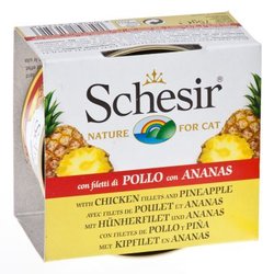 6 x 75 g Schesir Fruit - - con Tonno e Ananas