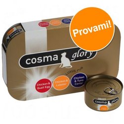 Set prova Cosma Glory in gelatina - 85 g - 3 gusti assortiti
