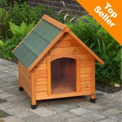 Cuccia per cani Spike Comfort con porta - - L76 x P72 x H76 cm