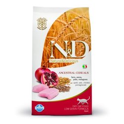Farmina N&D Low Grain Pollo e Melograno Adult Cat - - 1,5 kg