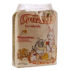 Fieno di prato Greenwoods - - 1 kg Carota