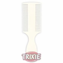 Pettini per Cani Trixie Peine Quitaparásitos C/mango, Plástico, 14 Cm