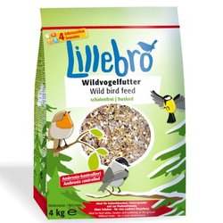 Lillebro Cibo per uccelli selvatici senza bucce - - 4 kg