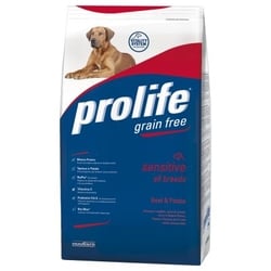 Prolife Grain Free Sensitive Manzo & Patate - 12 kg