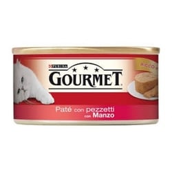 Purina Gourmet Patè con Manzo Lattina da 195 gr.