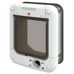Gattaiola Cat Mate con microchip - Adattatore per pareti e porte a vetri