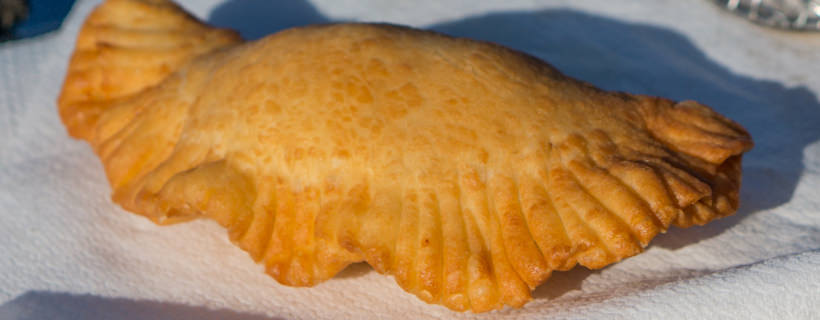Panzerotti di salmone e patate