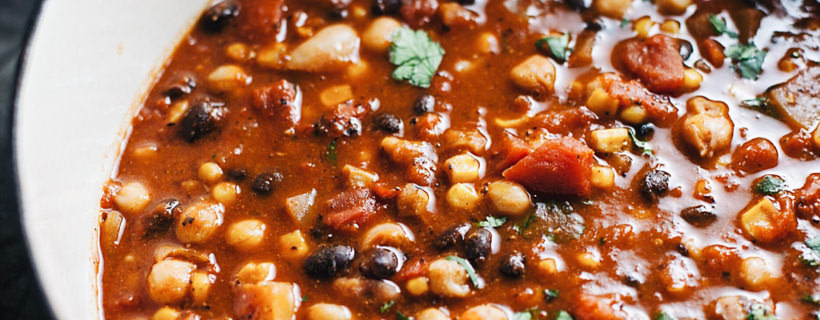 Zuppa di fagioli tondini per cani