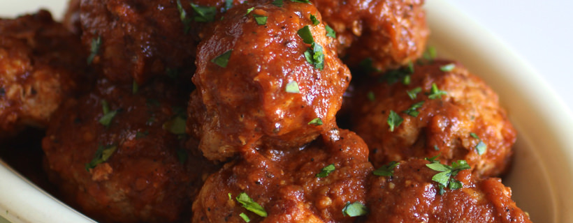 Polpette di pasta, tacchino e patate per cani