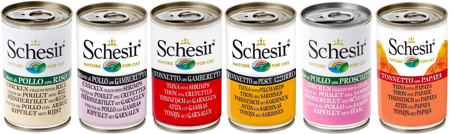 Schesir in Gelatina, Lattine da 285gr