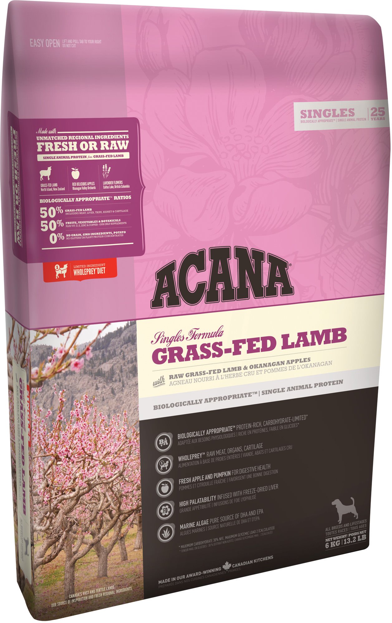 Acana Singles Grass-Fed Lamb