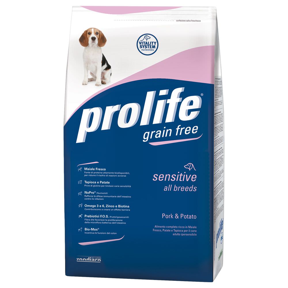 Prolife Grain Free Sensitive Maiale & Patate