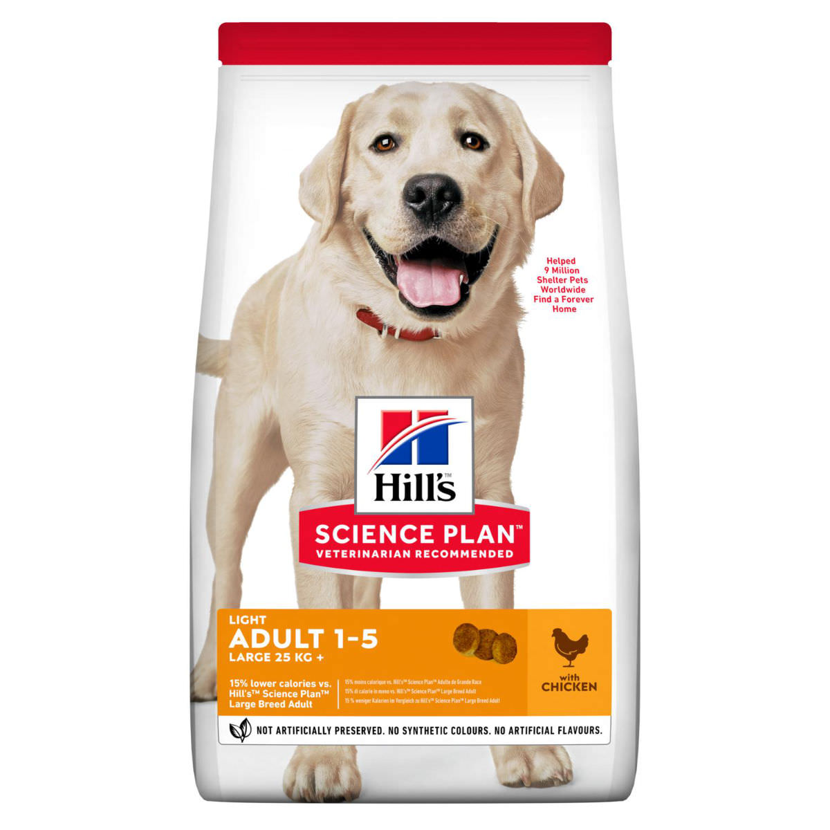 Hill's Science Plan Adult Light Large Breed (con pollo)