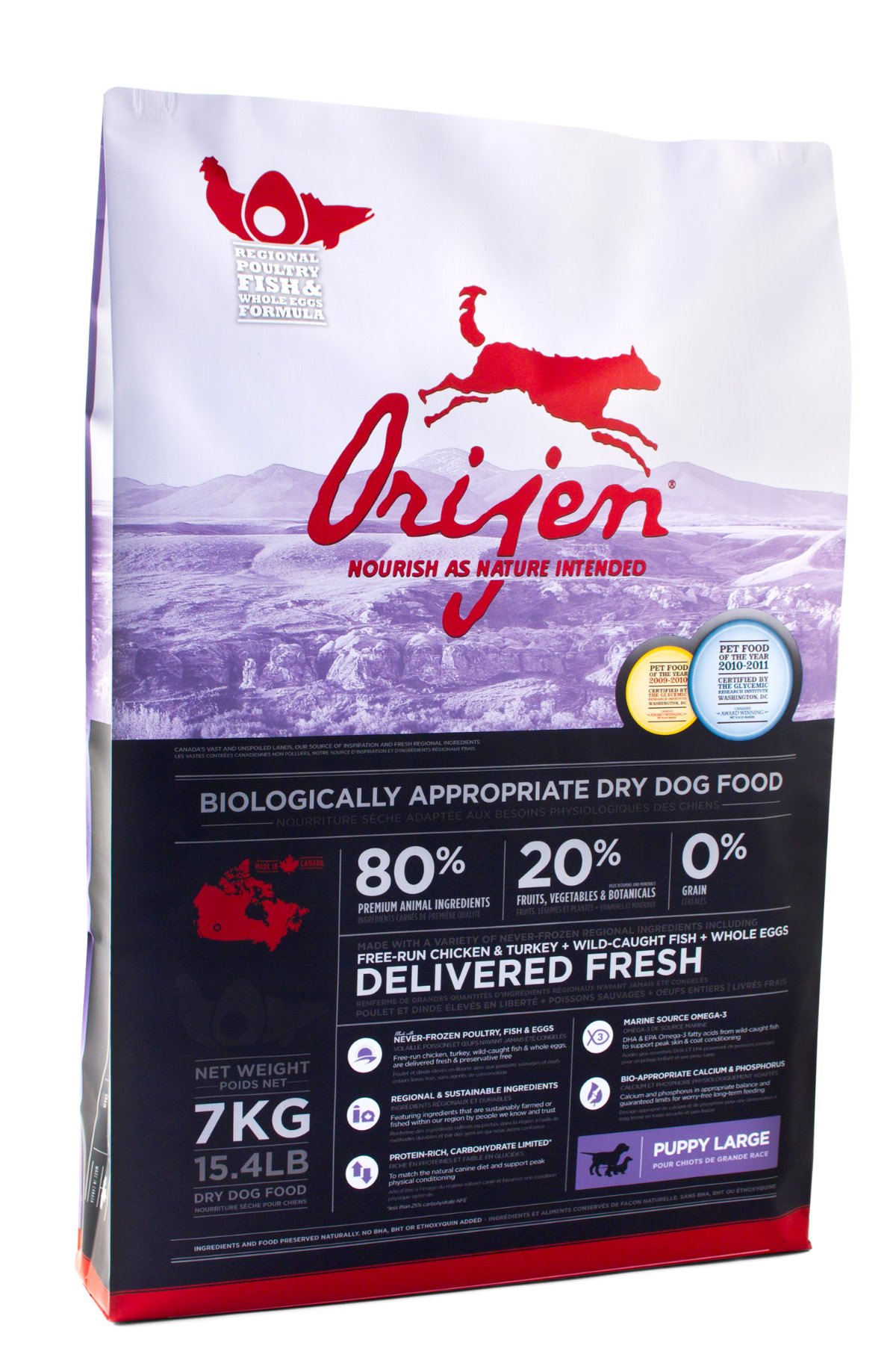 Orijen Grain Free Large Breed Puppy