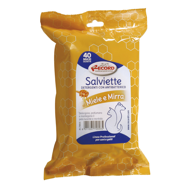 salviette miele e mirra