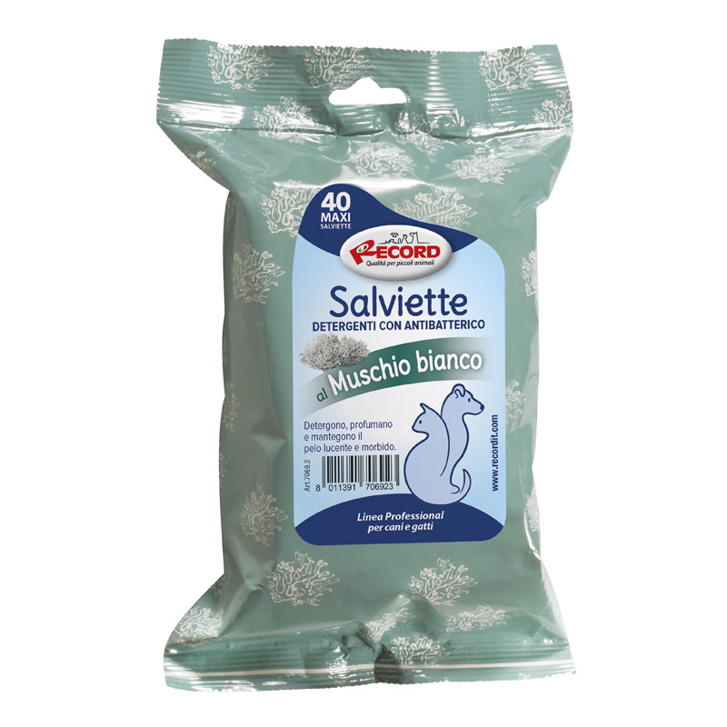 salviette al muschio bianco
