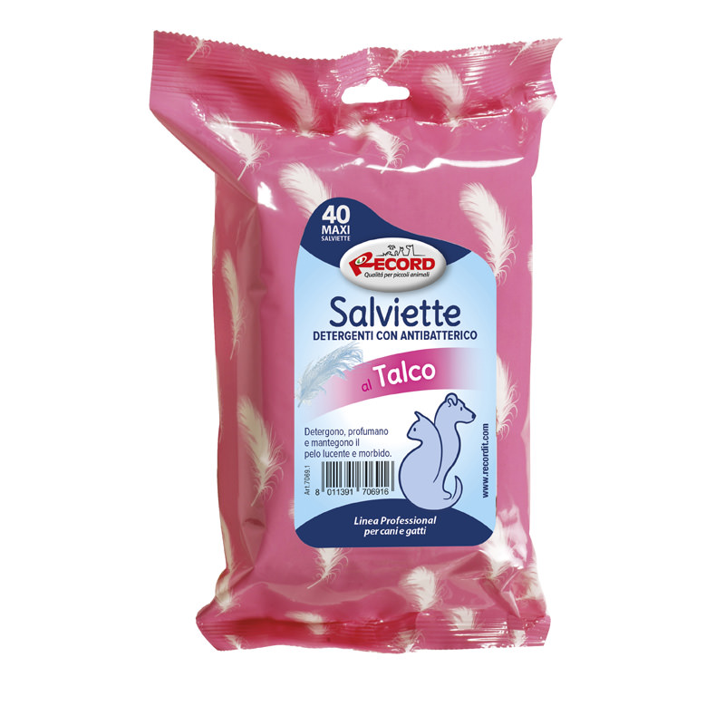 salviette al talco
