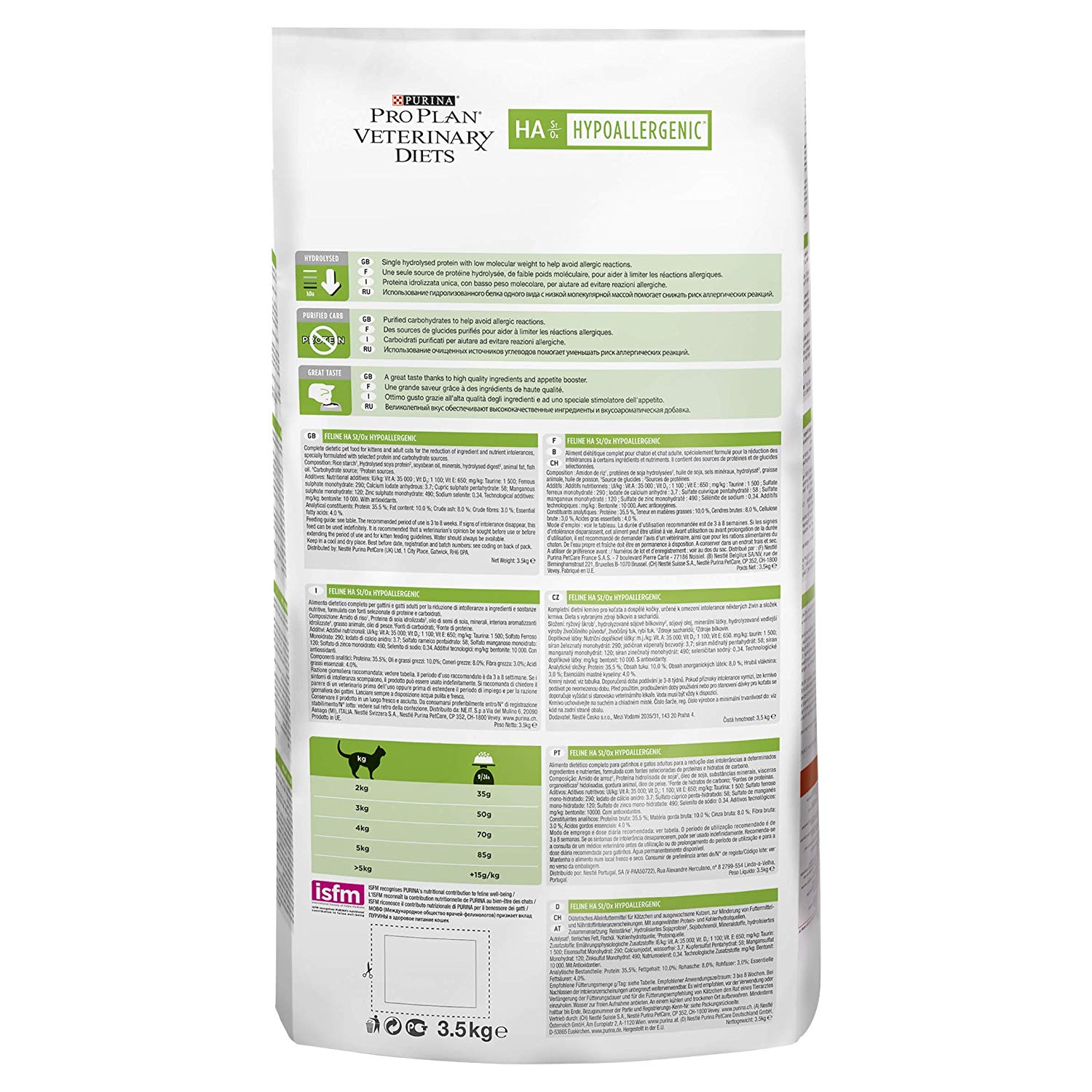 Purina Pro Plan veterinary diets hypoallergenic per gatti